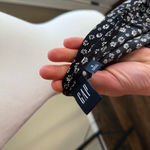 GapBlack Floral Spaghetti Strap Dress with slit Photo 5