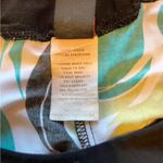 Wrapper  Black and‎ Green Abstract Dress Photo 5