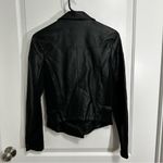 My Michelle My Michele Viscose Black Jacket (Faux Leather) Size Small Photo 1