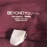 Beyond Yoga Beyond‎ Yoga Ruched Leggings Maroon Small Photo 5