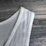 Brandy Melville White Cropped Tank Top SZ S Cropped Flowy Sleeveless Blouse Photo 3