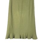 Geiger Wool 2 Piece Green‎ Embroidered Floral Vintage Skirt Jacket Set Size 34 Green Photo 10