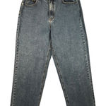 Pretty Little Thing High Rise Straight Leg Blue Denim Jeans Size 12 Photo 0