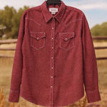 Ariat  Red Patterned Western Shirt – Long Sleeve, Size XL‎ Photo 0