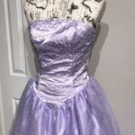 Venus Tulle Embellished Prom Gown Beads Pearls Vintage Y2k XV Dress Lily Lilac Violet Sweet Feminine Fairytale Doll XV Gown Coquette Pastel Photo 1