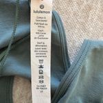 Lululemon Back Into It Long Sleeve Shirt Green JuniperWomen's Size 6 Workout Gym Photo 7