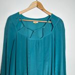 Anthropologie Leifsdottir Isosceles Cutout Drop Waist Silk Tunic Dress Size 4 Photo 2