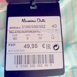 Massimo Dutti Cyan Off-the-Shoulder Linen Top Photo 9