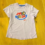 Brooks Woman's “Have A Run Day” Purple T-Shirt Size Small Photo 5