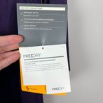 Eddie Bauer  Travex Dress Womens L Midi Purple Solstice Twist Knot UPF 50+ V-Neck Photo 11