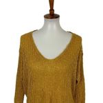Dreamers ‎ Sweater Medium Mustard Knit Cozy Fall Winter Cottagecore Photo 1