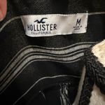 Hollister | Black and White twist Striped Crop Top Photo 2