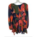Hutch Anthropologie  Kyndra Abstract Mini Dress Size 2 Photo 7