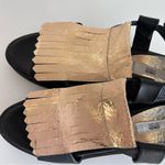 Miista London Black Platform Tassel Sandals Size 7 Photo 5