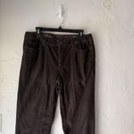 Eddie Bauer  Pants Academia 12 Tall Brown Modern Slim Straight Corduroy Stretch‎ Photo 1