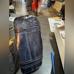 Coach  great condition navy blue small handbag Photo 2