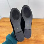 Seychelles  Coreylynncalter All Mine Black Velvet Bow Loafer Flat Silver Heel 6.5 Photo 5