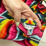 Trina Turk Marine 3 Satin Halter Top in Radio City Rose Multi XS Photo 6