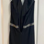 Jovani Black Halter Top Formal Dress Photo 5