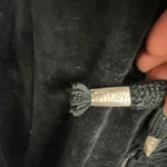 Disney Walt World Black Mickey Mouse Full Zip Velour Zip Up Jacket size … Photo 4