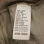 James Perse 💕💕 Linen Shorts ~ Solitaire Beige 4 NWT Photo 6