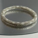 Sashka White / Silver Bracelet 8" Photo 0