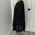 Staud Hyacinth Black Eyelet Mini Babydoll Dress Size XL Photo 3