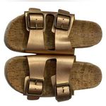 Esprit Womens Brielle Slide Sandals with cork footbed size 7 ROSE GOLD Photo 0