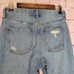 Free People WE THE FREE BLOSSOM RIGID CROP SKINNY DISTRESSED EXPOSED BUTTON FLY 26 HIGH RISE Photo 8