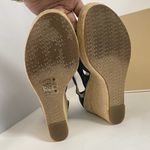 Michael Kors  Womens Sz 9 Berkley Sandal Blue Wedge Platform Espadrille Zip Up Photo 9