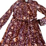 Lucky Brand Button-Down Long Sleeve Roll Cuff Casual Maxi Dress Size Small NWT Photo 3