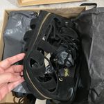 Free People NWT  Sun Chaser Tall Black Leather Gladiator Sandals Size 38.5 (US 8) Photo 4