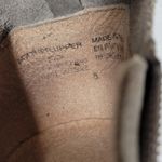 Seychelles Womens Ankle Boots 8 Gray Taupe Suede Leather Side Zip Block Heel Photo 2