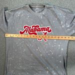 Pressbox Alabama Crimson Tide Tee Shirt Women's Medium Gray Bleach Dye Short Sleeve Photo 3