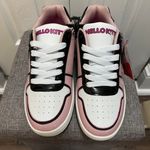 Hello Kitty Women’s Pink, White, And Black Casual Court Sneakers Size 8 Photo 4