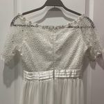 Elegant chiffon lace sequin wedding dress Photo 3