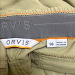 Orvis  Outdoor Hiking Shorts tan size 14 Photo 5