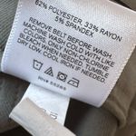 EXPRESS NEW Super High-waisted Belted Cargo Ankle Pant In Olive Green Size 10 Photo 16