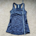 Kyodan Women’s Athletic Tank Top w/ Shelf Bra - S - EUC - Space Dye Navy Blue Photo 10