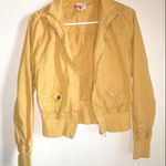 Forever 21 🩷5 for $25 Mustard yellow light jacket, small Photo 0