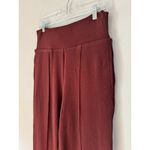 NWT OGL Tummy Warmer Pin Tuck Wide Leg Pants Plum Berry Size Medium Purple Photo 2
