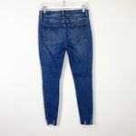 Pistola  Lanissa Distressed Denim Raw Scissored Hem Skinny Jeans Size 28 Photo 1