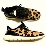 Cole Haan ZeroGran Calf Hair Leopard Women Sneakers size 7.5 Photo 0