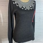 Merona Gray Women Sweater Long Sleeve Cotton blend Size XS Photo 5