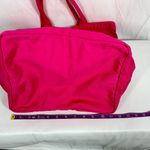 Victoria's Secret | | Large Deep Hot Pink Sequin Tote Travel Bag Photo 8