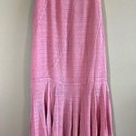 Roma Rossi  Pink Smocked Mermaid Maxi Skirt Medium Photo 0