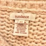 Sundance Wool Mohair Patchwork Asymmetrical Chunky Sweater Pink Cream XS Pink Photo 2