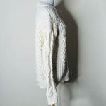 Aelfric Eden  Cream Fisherman Cable Knit Sweater Photo 2