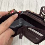 Vera Bradley Womens Paisley Print Crossbody Wallet Photo 5