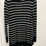 White House | Black Market Monochrome Striped Sweater Photo 1